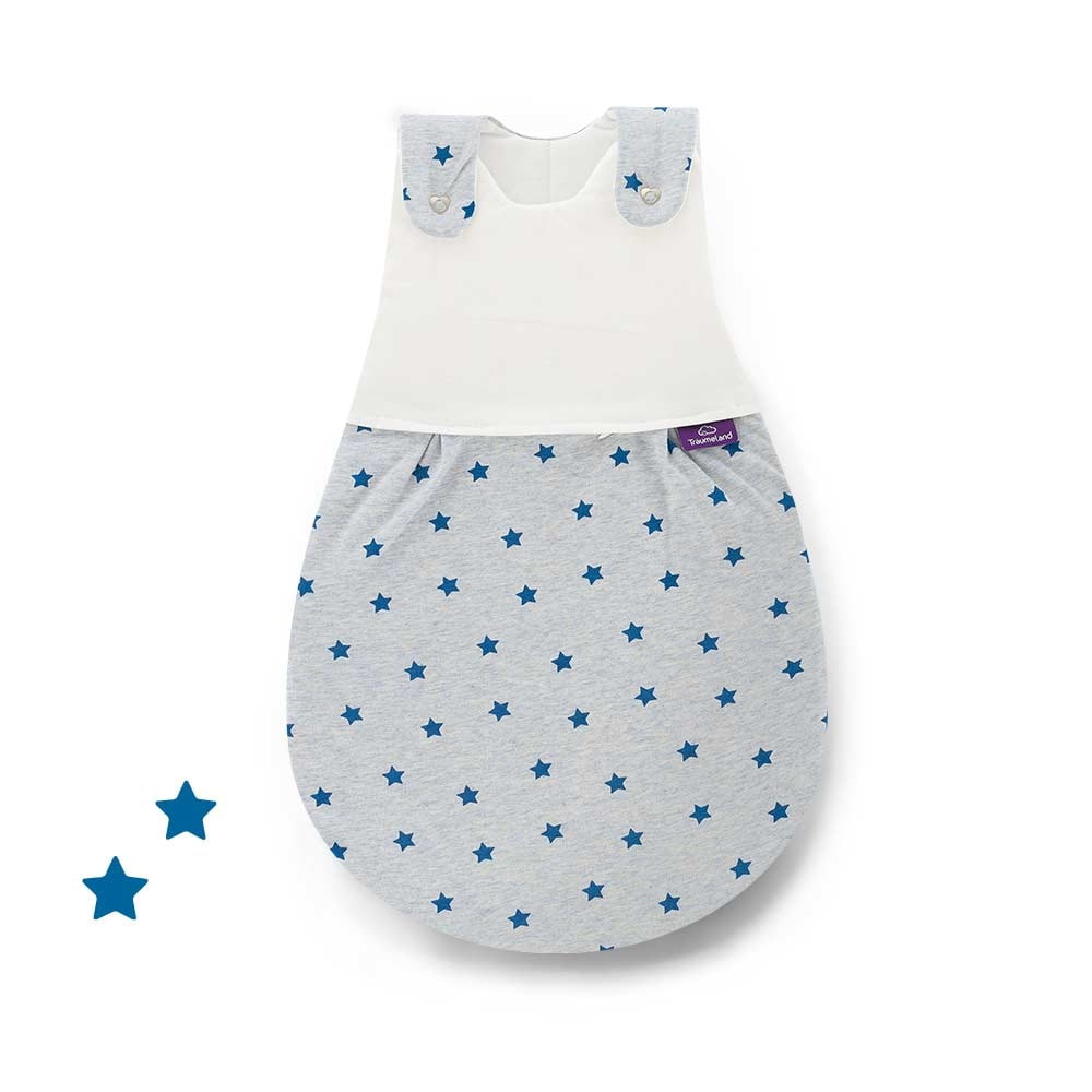 Ganzjahres-Schlafsack LIEBMICH Sternentraum blau