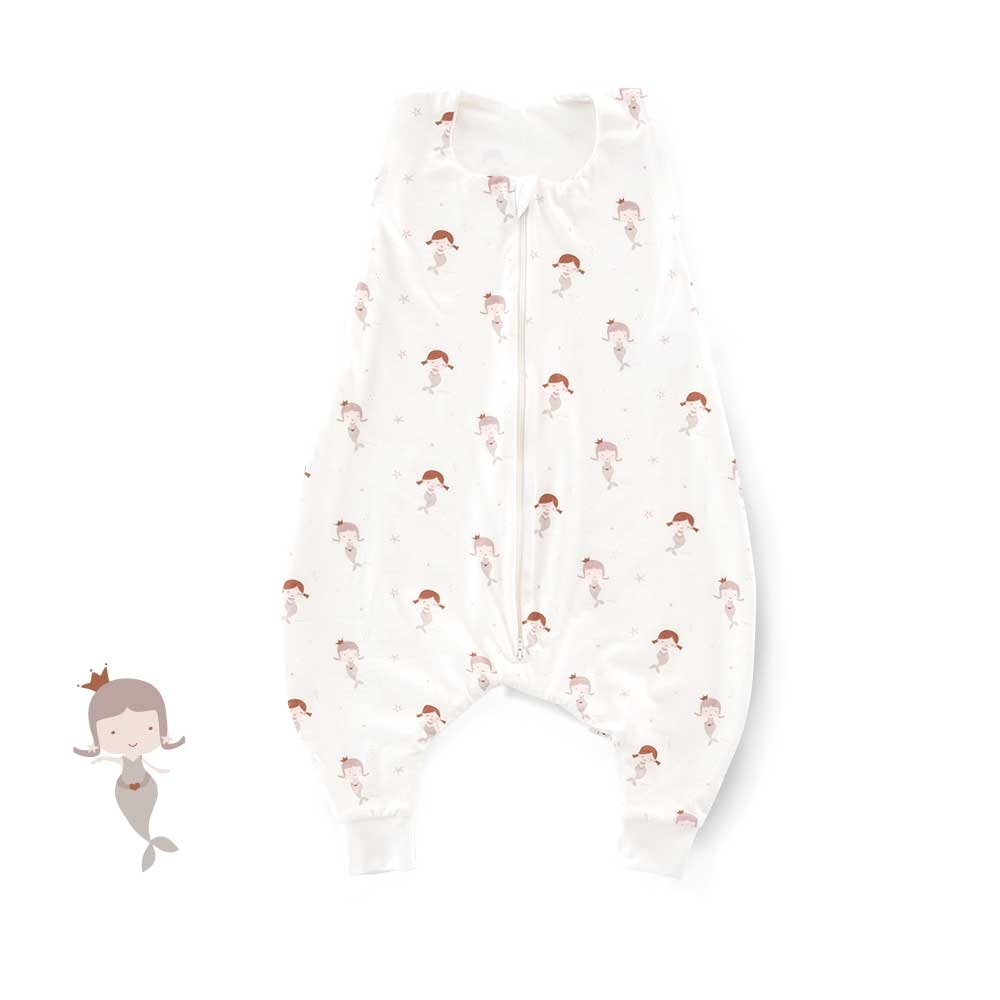 Sommer-Schlafanzug TO GO Baumwoll-Jersey Mermaid