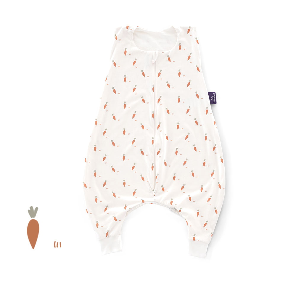 Sommer-Schlafanzug TO GO Baumwoll-Jersey Carota