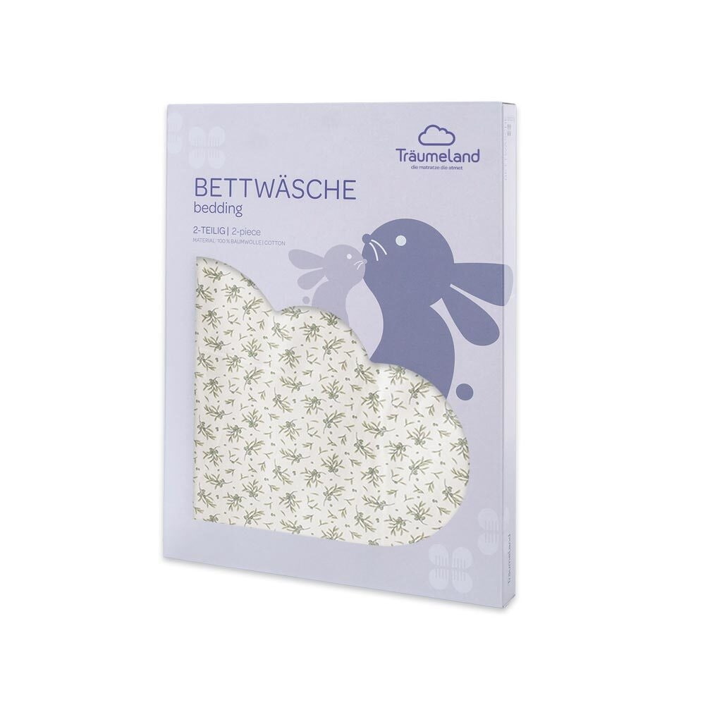Verpackung Bettwäsche Olive