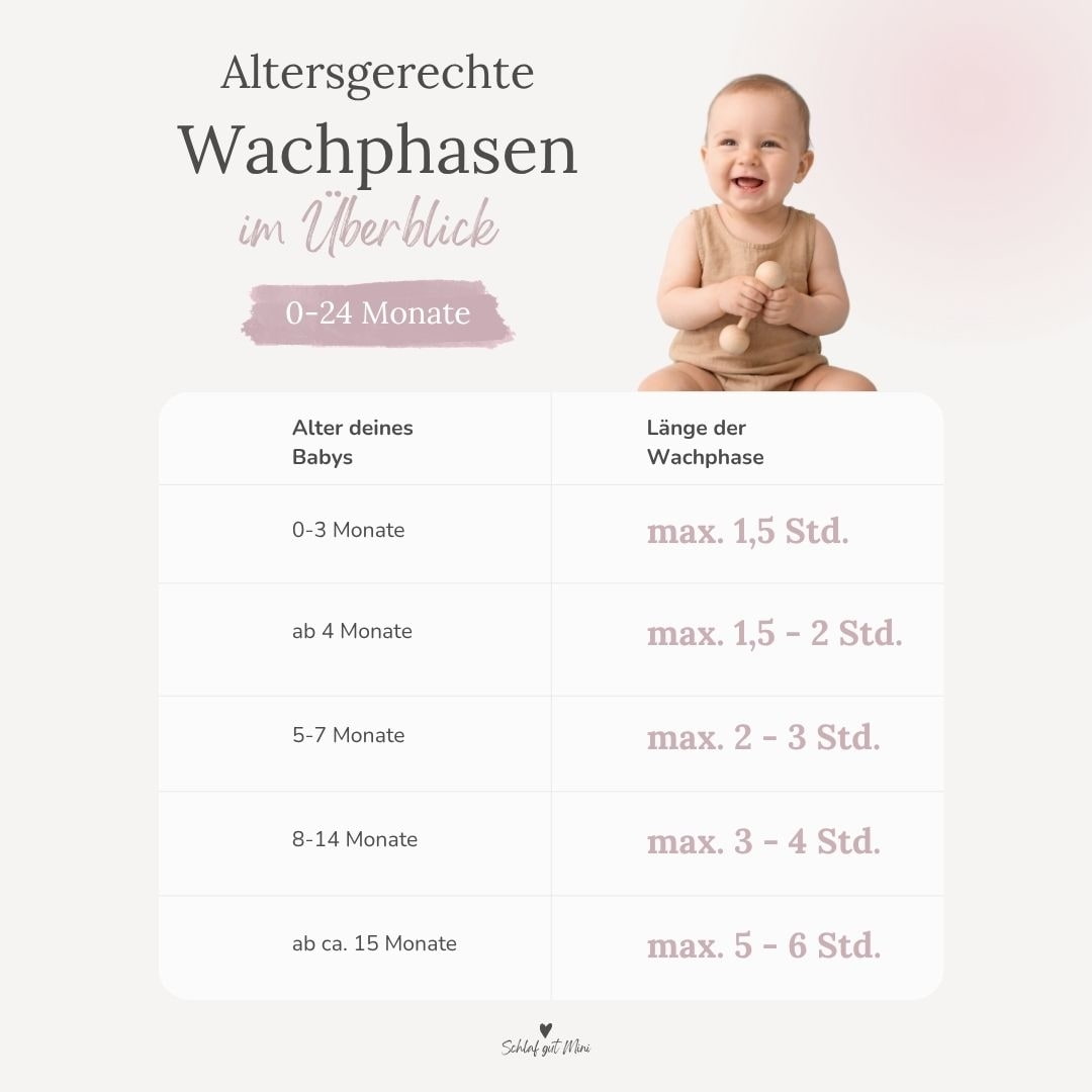 Schlafphasen Kind und Baby Überblick