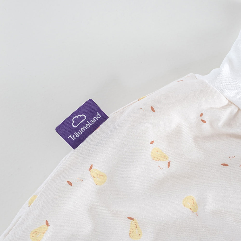 Strampelsack Pera Etikett Detail