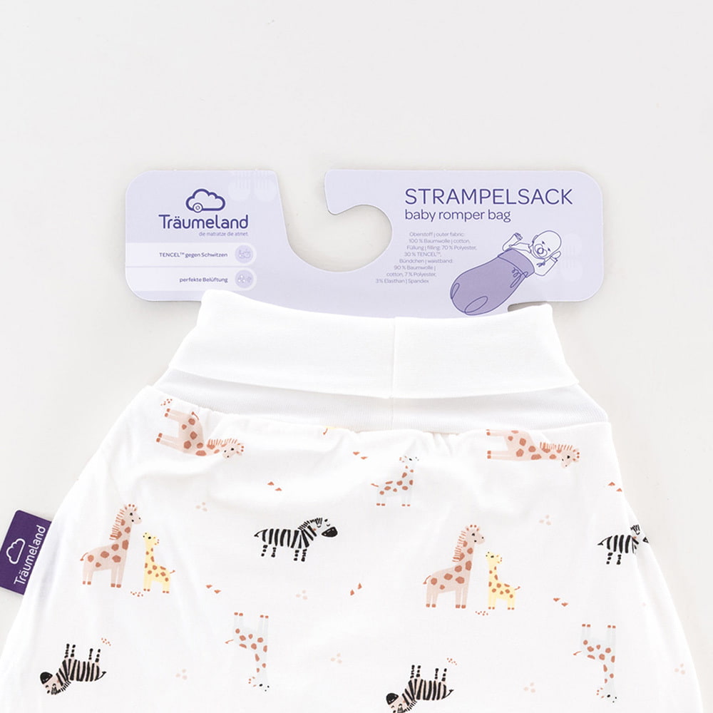 Strampelsack Safari verpackt