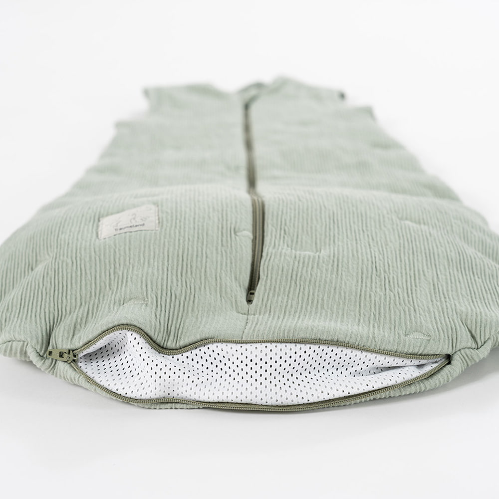 Signature Schlafsack salbei grün Belüftungsschlitz