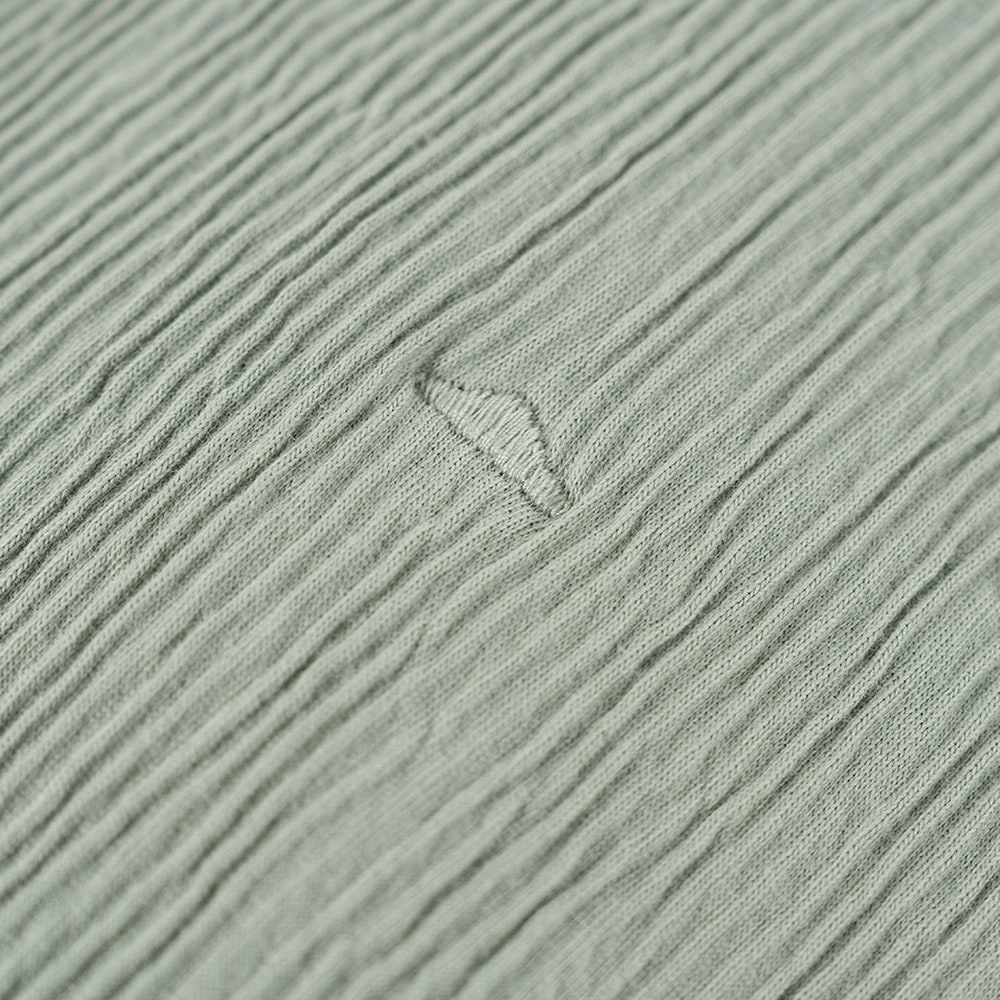Signature mit Wolkenstick salbei grün
