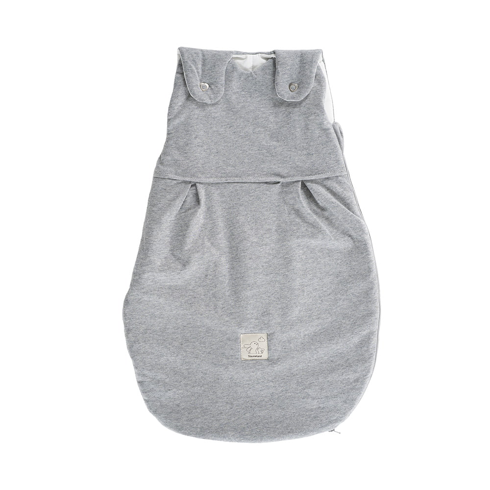 Schlafsack LIEBMICH Baby grau meliert