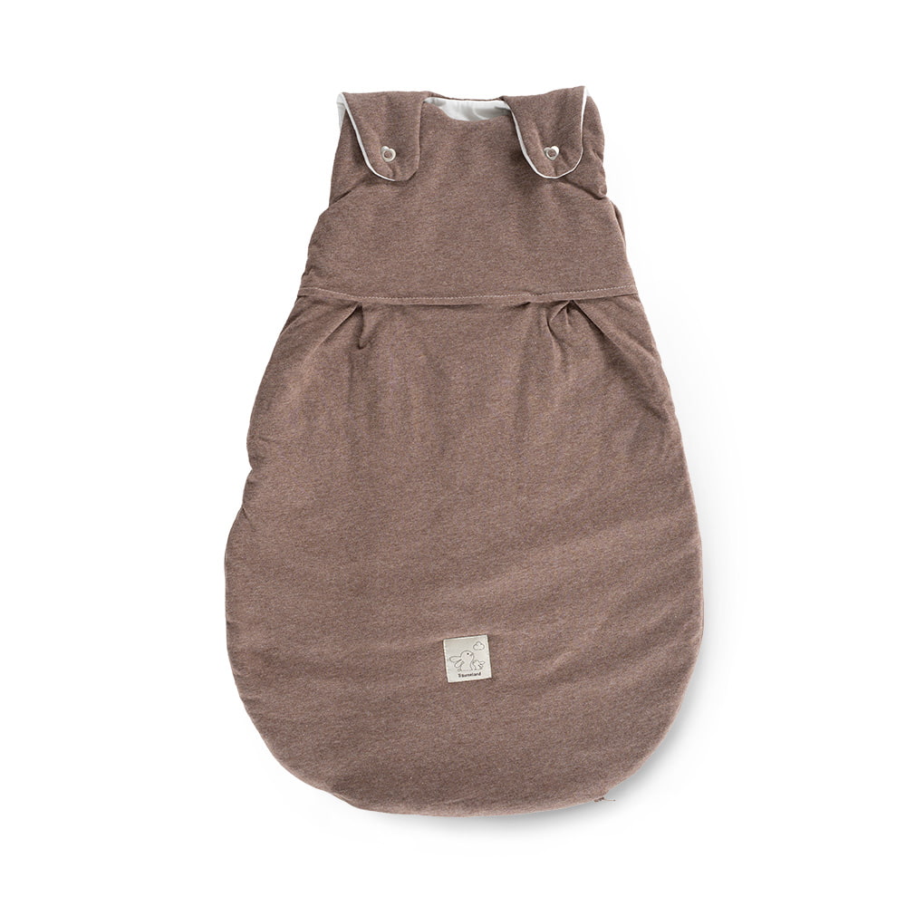 Ganzjahres-Schlafsack LIEBMICH kastanie meliert