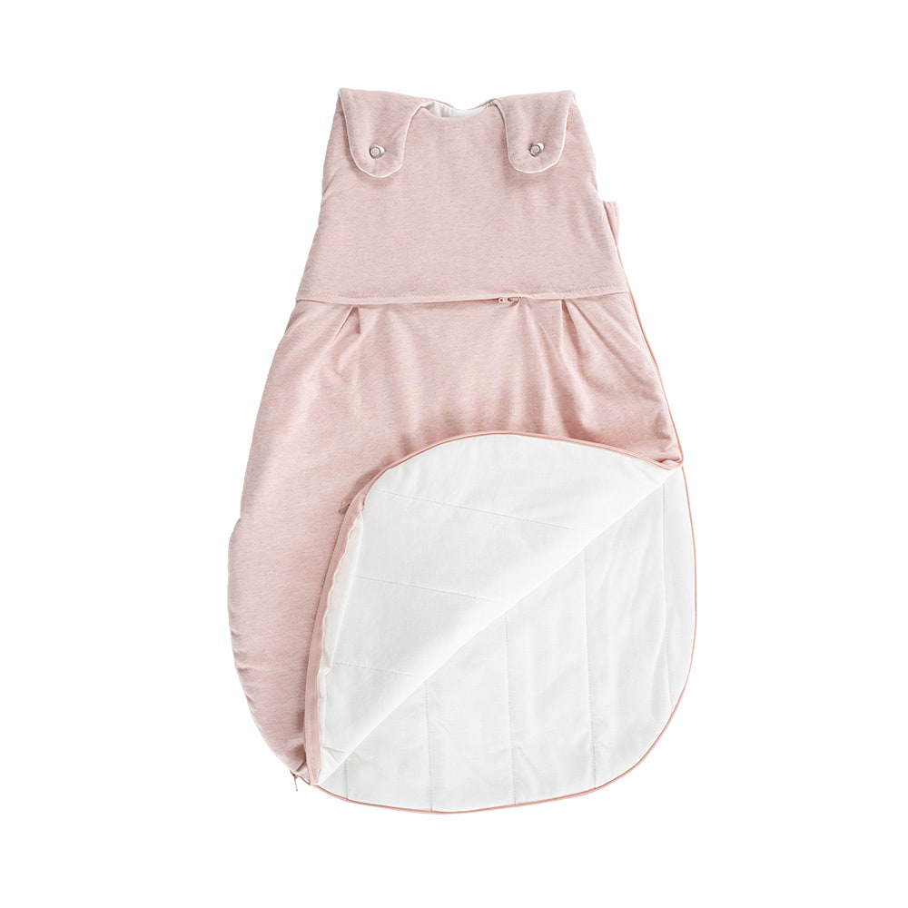 Altrosa Babyschlafsack mit umlaufendem Reißverschluss