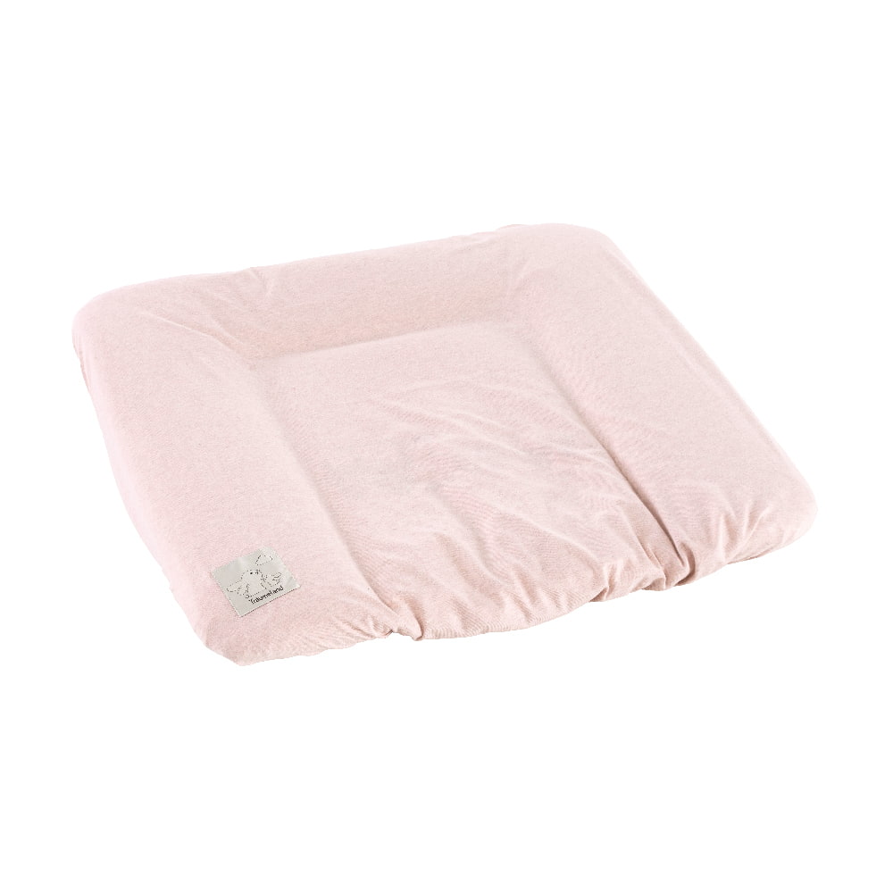 Wickelauflagenbezug Rosa meliert