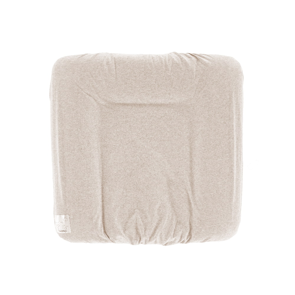Bezug für Wickelauflage beige meliert