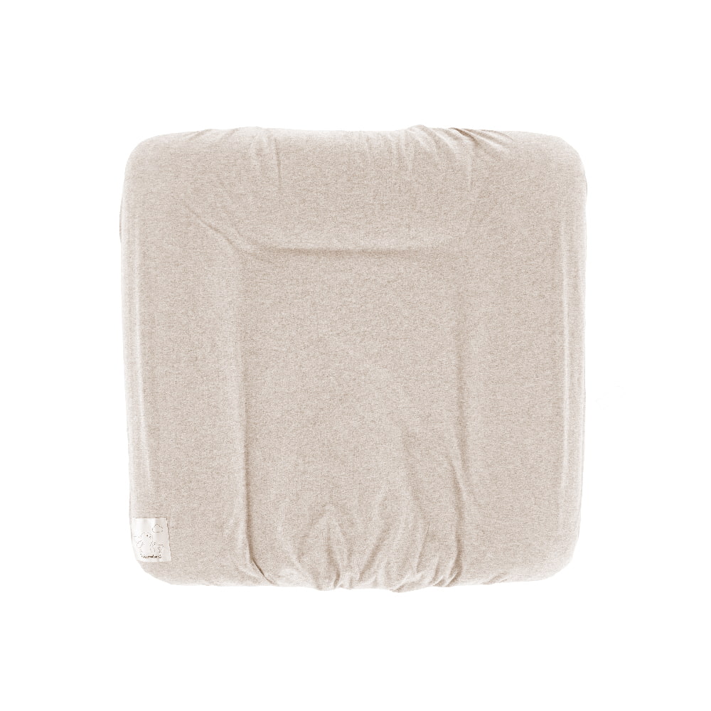 Bezug für Wickelauflage beige meliert
