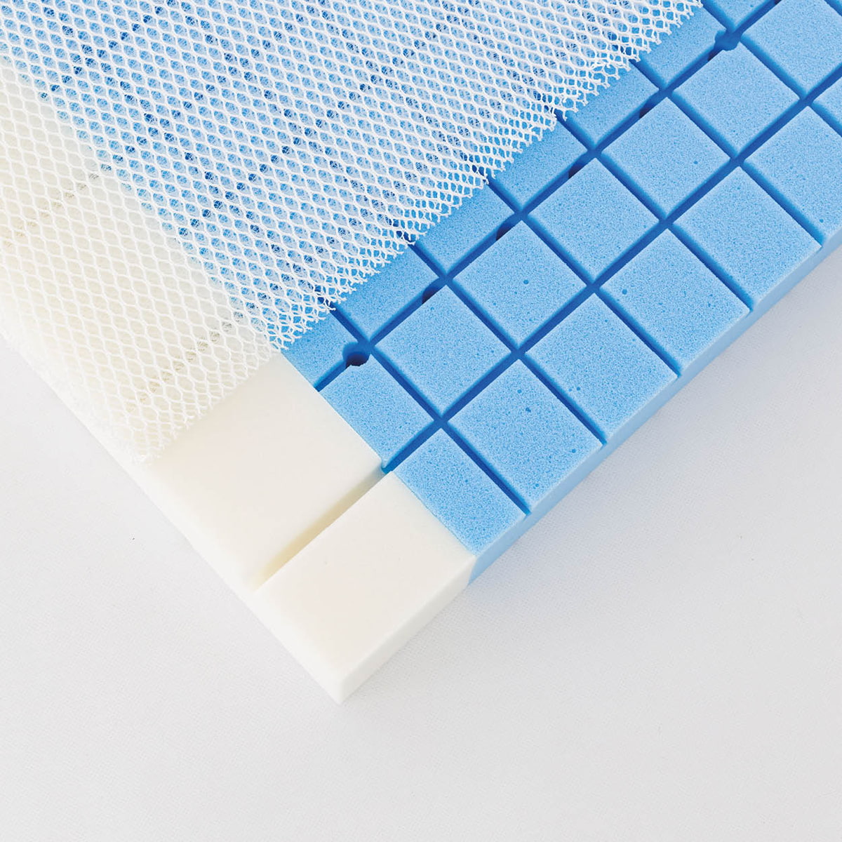 Matratzenkern Kaltschaum mit Comfort Pads und Luftpolsterauflage